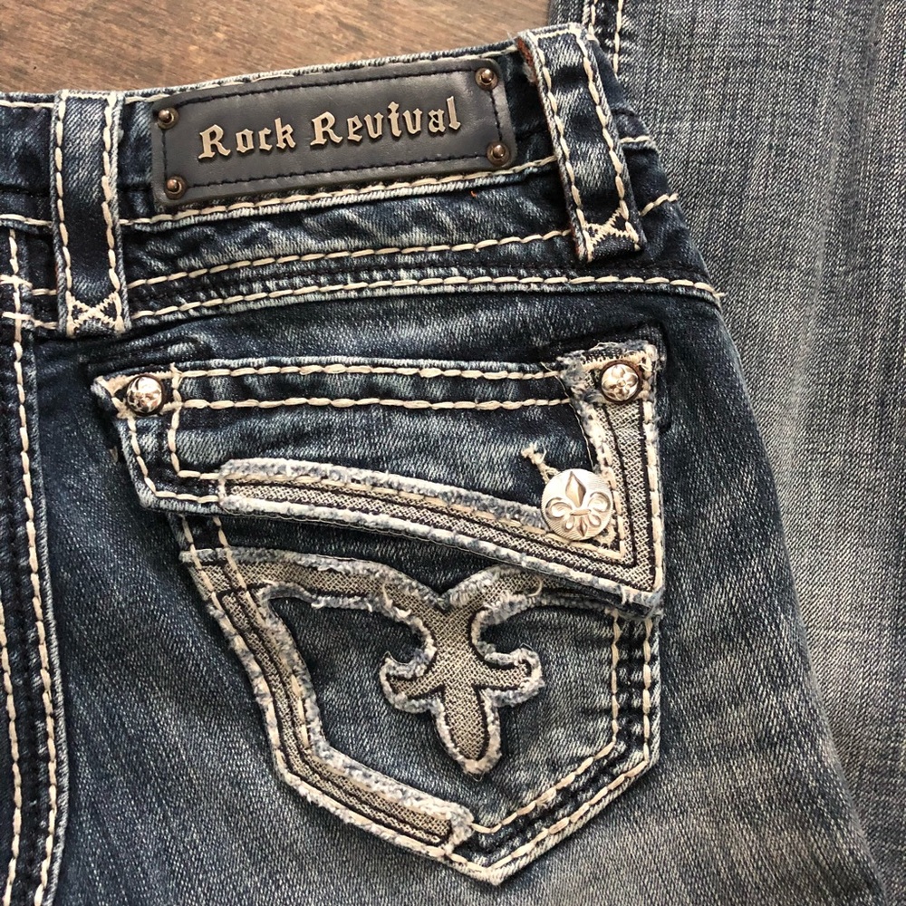 Rock Revival jeans, Johanna boot, size 26